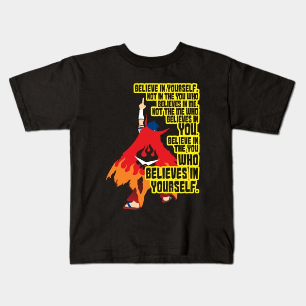 Believe In Yourself Kids T-Shirt by KyleCallahanPhotography